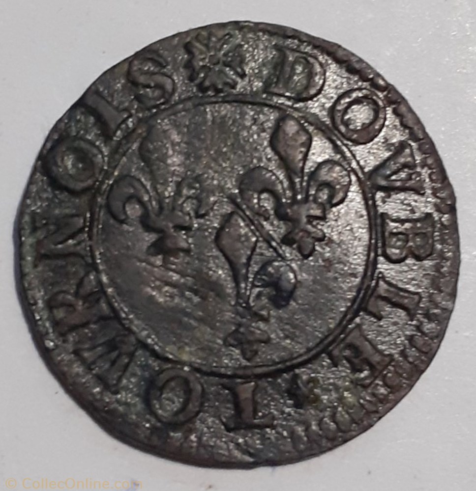 FRANÇOIS DE BOURBON CONTI TYPE 14 monnaie france feodale francois de bourbon conti type 14