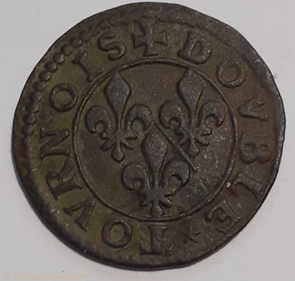 FRANÇOIS DE BOURBON CONTI TYPE 13 monnaie france feodale francois de bourbon conti type 13