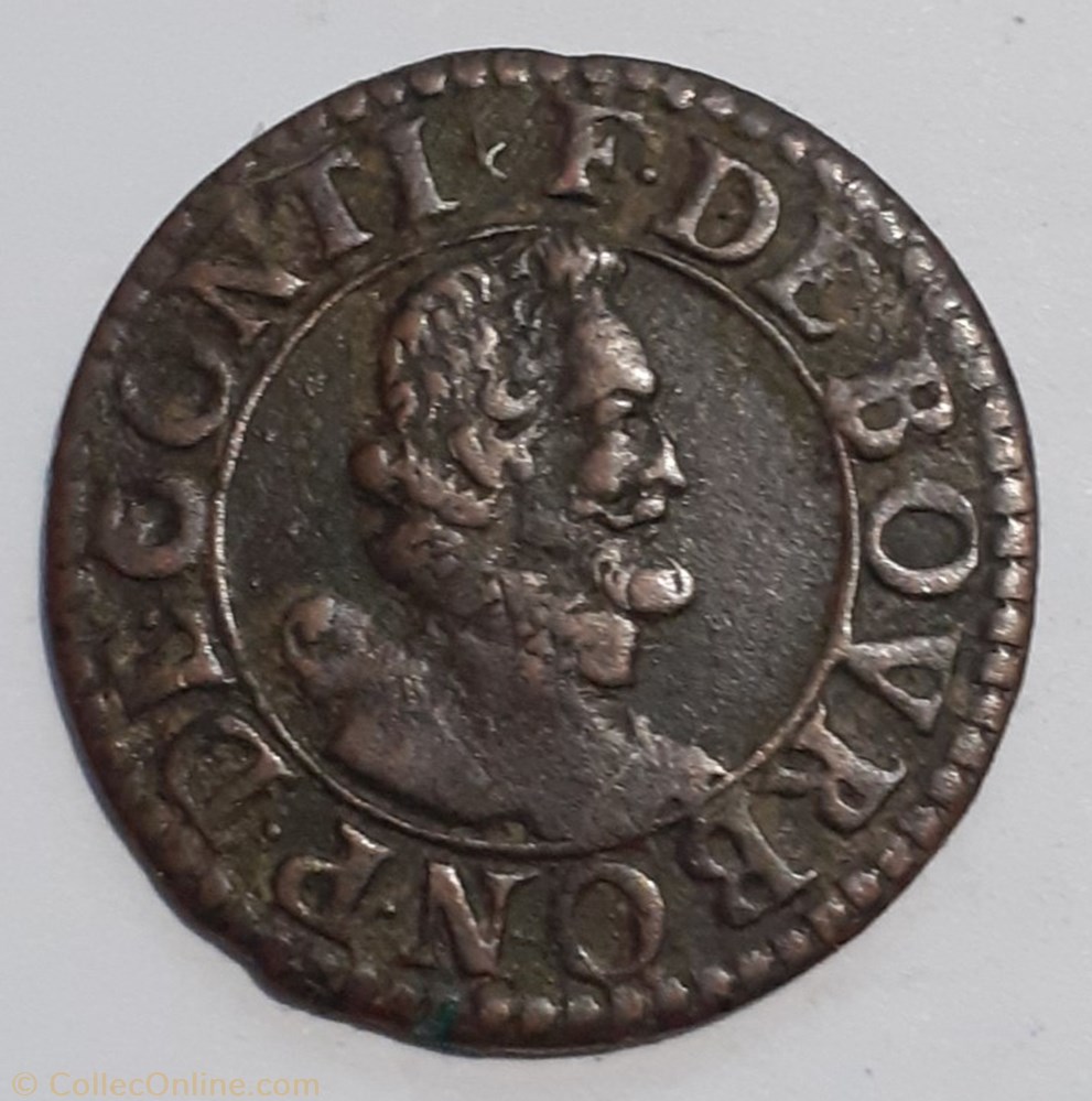 monnaie france feodale francois de bourbon conti type 7