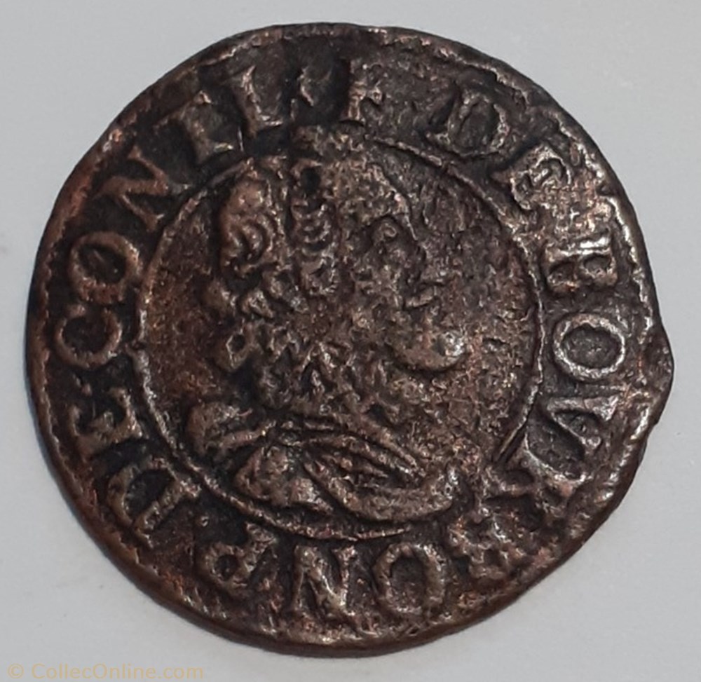 FRANÇOIS BOURBON CONTI TYPE 15 monnaie france feodale francois bourbon conti type 15