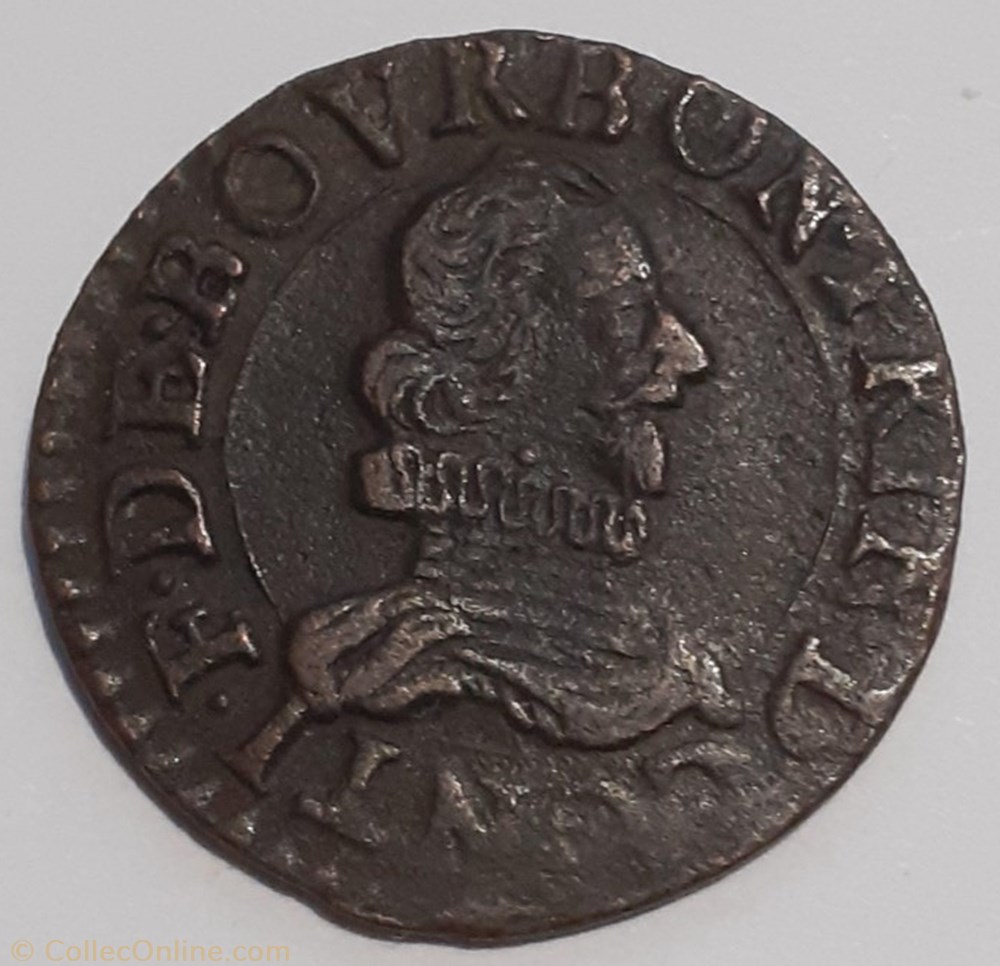monnaie france feodale francois de bourbonn conti