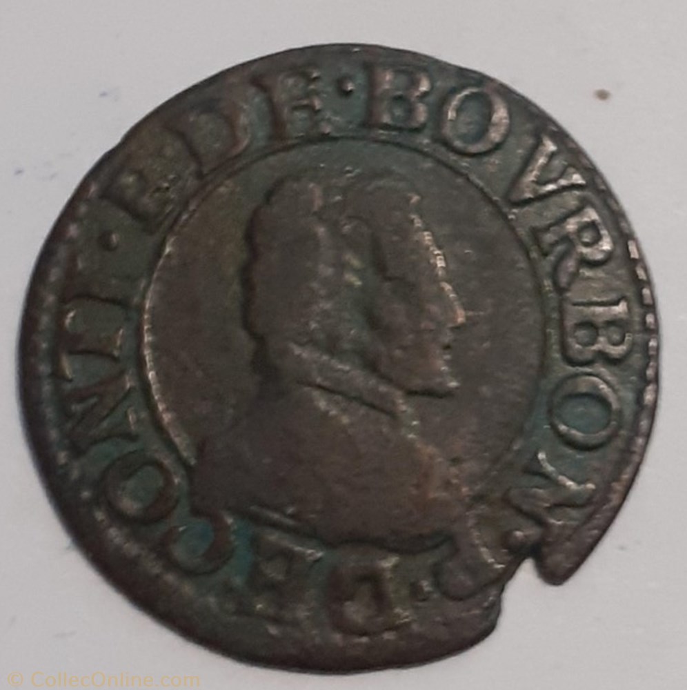 monnaie france feodale fran cois de bourbon conti type 18