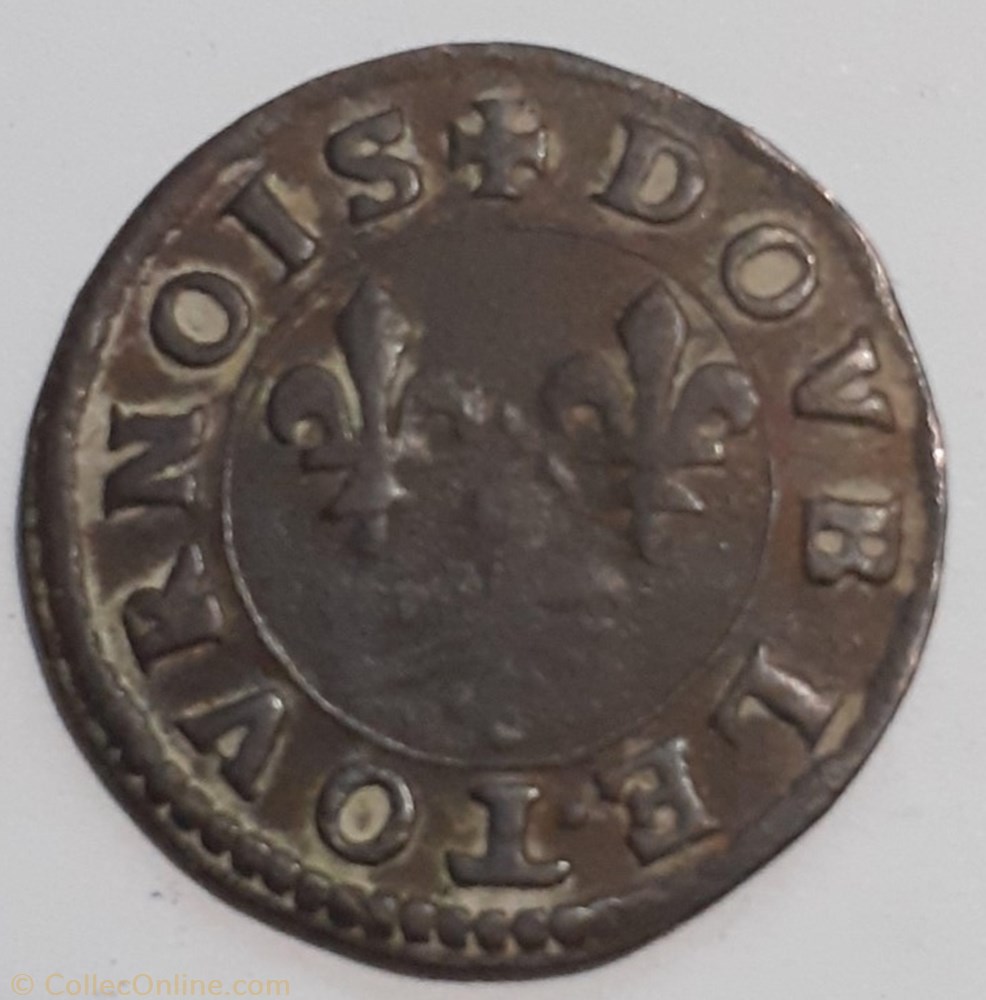 FRANÇOIS DE BOURBON CONTI TYPE 18 monnaie france feodale francois de bourbon conti type 18
