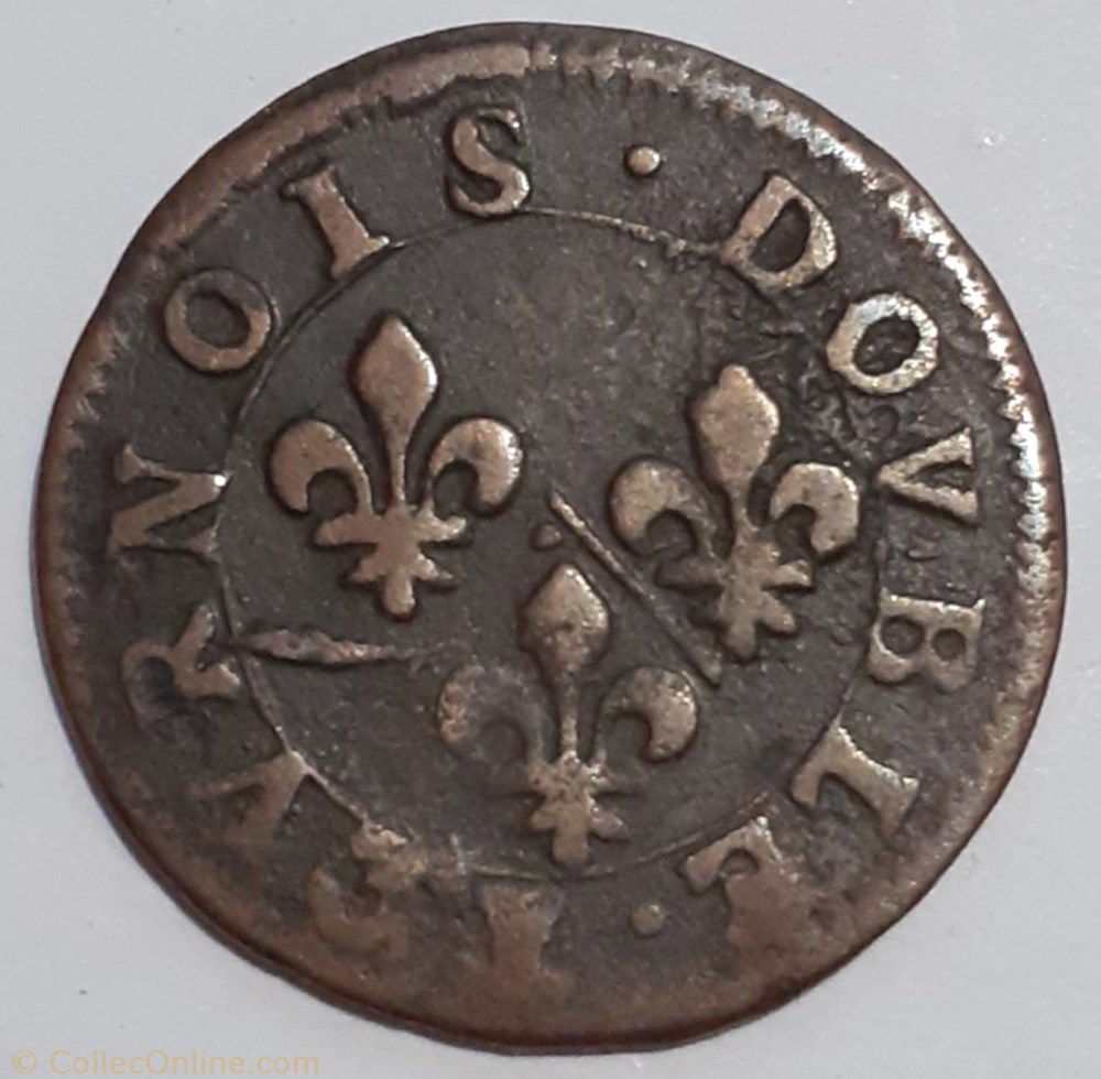 FRANÇOIS BOURBON CONTI TYPE 5 monnaie france feodale francois bourbon conti type 5