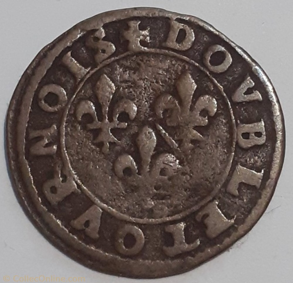 FRANÇOIS DE BOURBON CONTI TYPE 18 monnaie france feodale francois de bourbon conti type 18