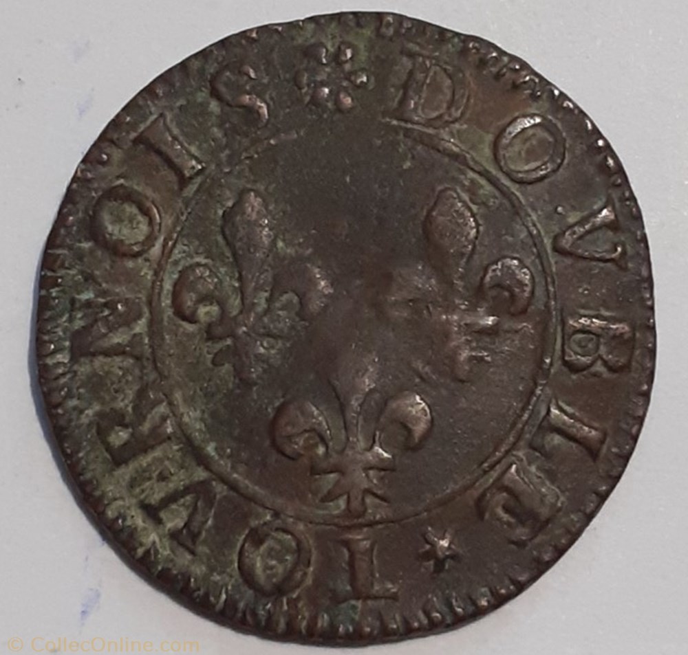 FRANÇOIS DE BOURBON CONTI TYPE 14 monnaie france feodale francois de bourbon conti type 14