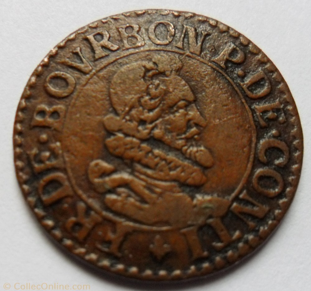 FRANÇOIS DE BOURBON CONTI monnaie france feodale francois de bourbon conti