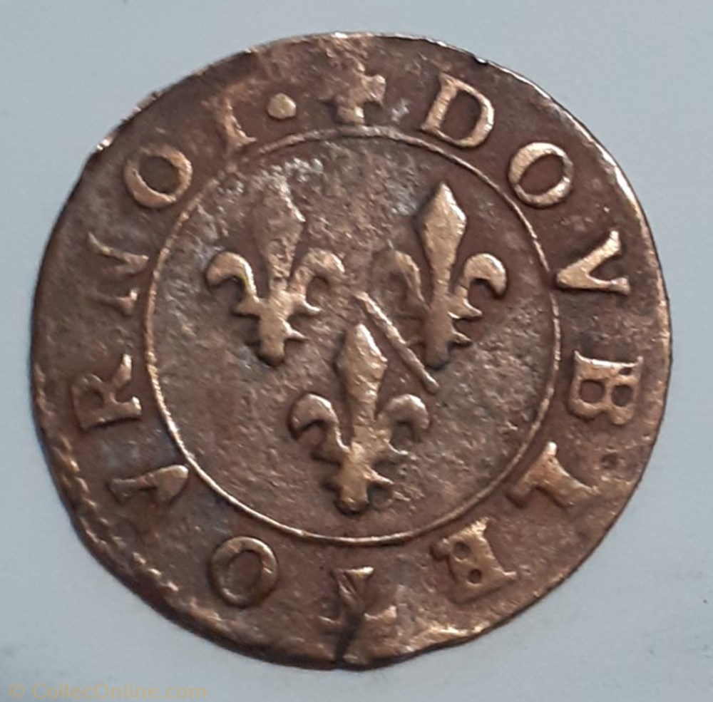 FRANÇOIS DE BOURBON CONTI TYPE 18 monnaie france feodale francois de bourbon conti type 18