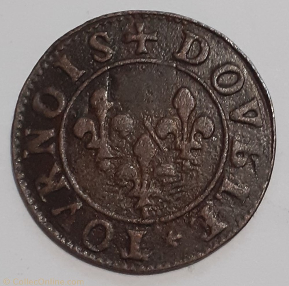 FRANÇOIS BOURBON CONTI TYPE 16 monnaie france feodale francois bourbon conti type 16