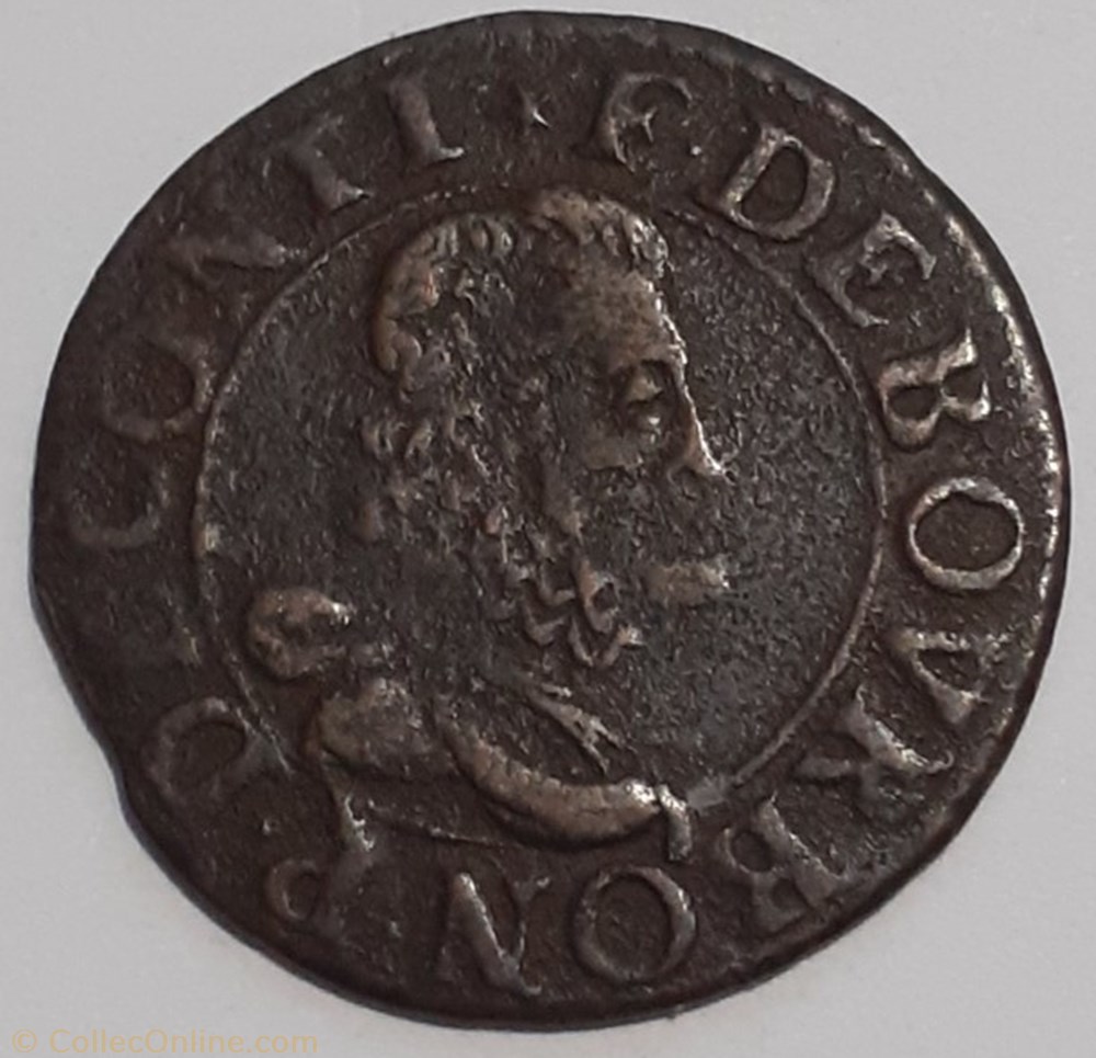 FRANÇOIS BOURBON CONTI TYPE 16 monnaie france feodale francois bourbon conti type 16