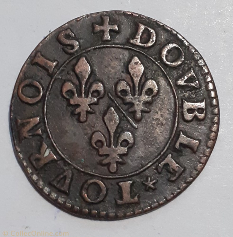 FRANÇOIS DE BOURBON CONTI TYPE 16 monnaie france feodale francois de bourbon conti type 16