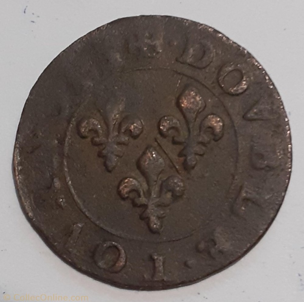 FRANÇOIS DE BOURBON CONTI TYPE 18 monnaie france feodale francois de bourbon conti type 18