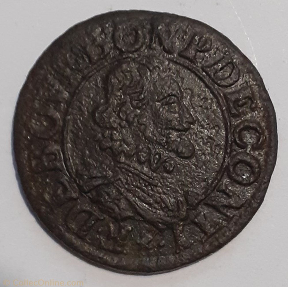 FRANÇOIS DE BOURBON CONTI TYPE 14 monnaie france feodale francois de bourbon conti type 14
