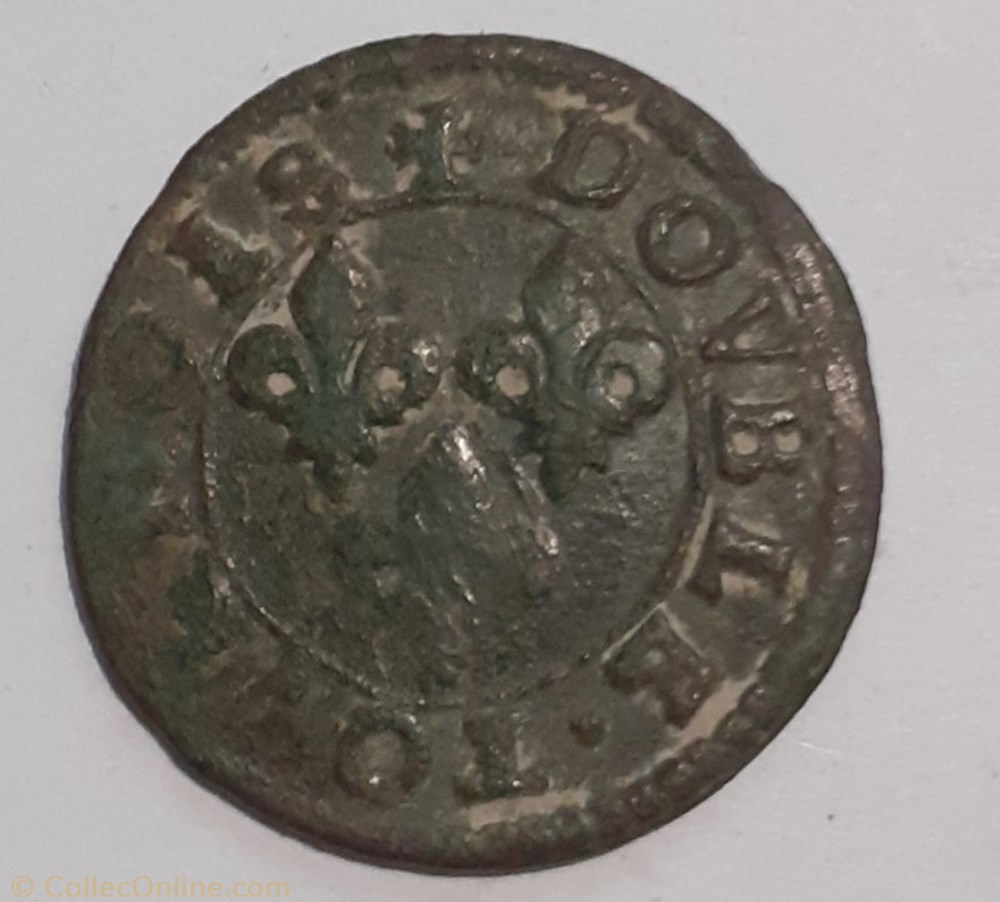FRANÇOIS DE BOURBON CONTI TYTPE 18 monnaie france feodale francois de bourbon conti tytpe 18