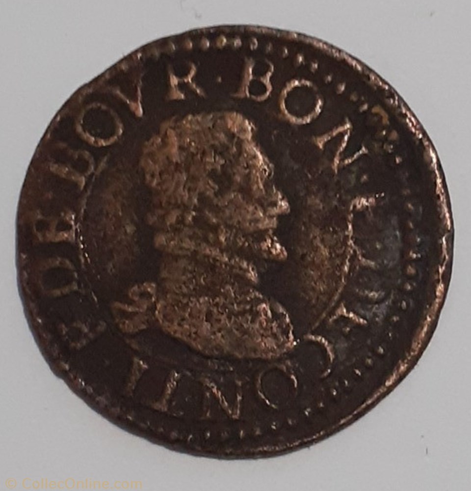 FRANÇOIS DE BOURBON CONTI monnaie france feodale francois de bourbon conti