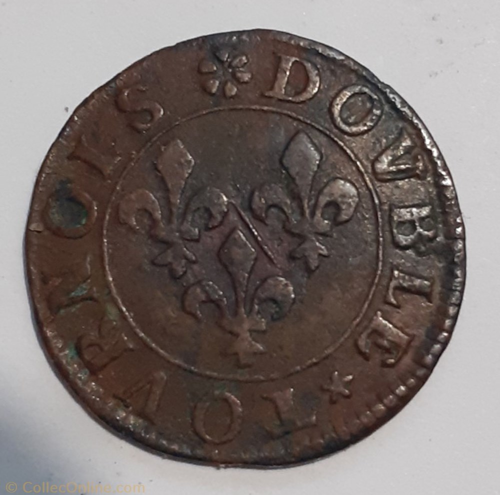 FRANÇOIS DE BOURBON CONTI TYPE 14 monnaie france feodale francois de bourbon conti type 14