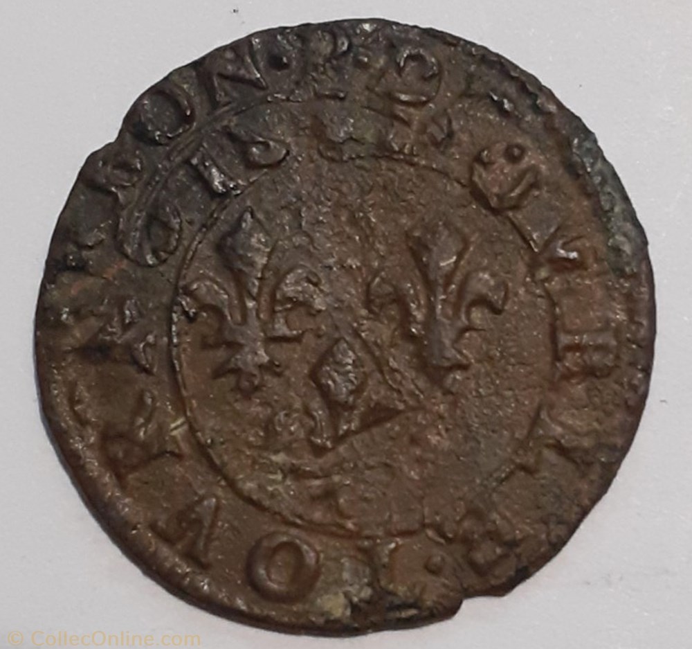 FRANÇOIS DE BOURBON CONTI TYPE 18 2 monnaie france feodale francois de bourbon conti type 18