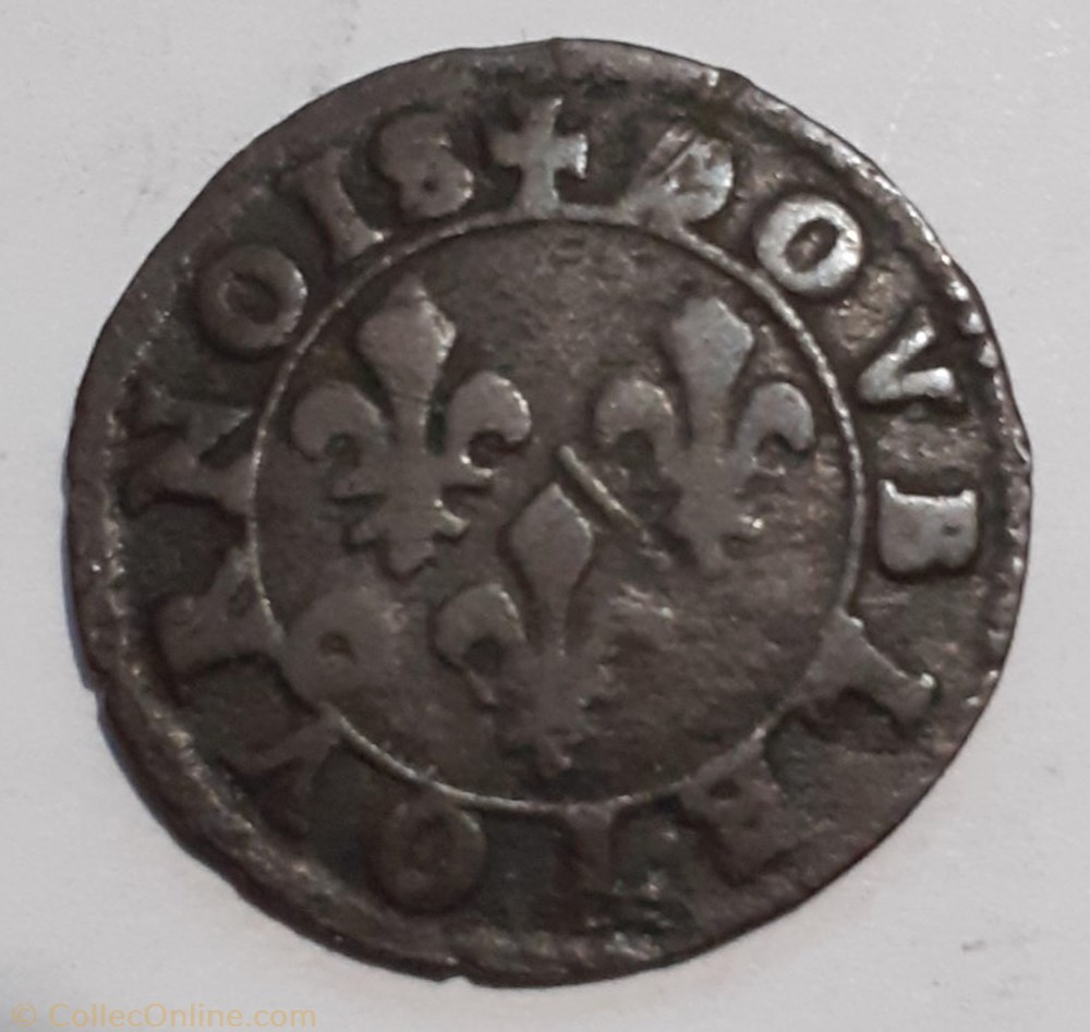 FRANÇOIS DE BOURBON CONTI TYPE 18 2 monnaie france feodale francois de bourbon conti type 18