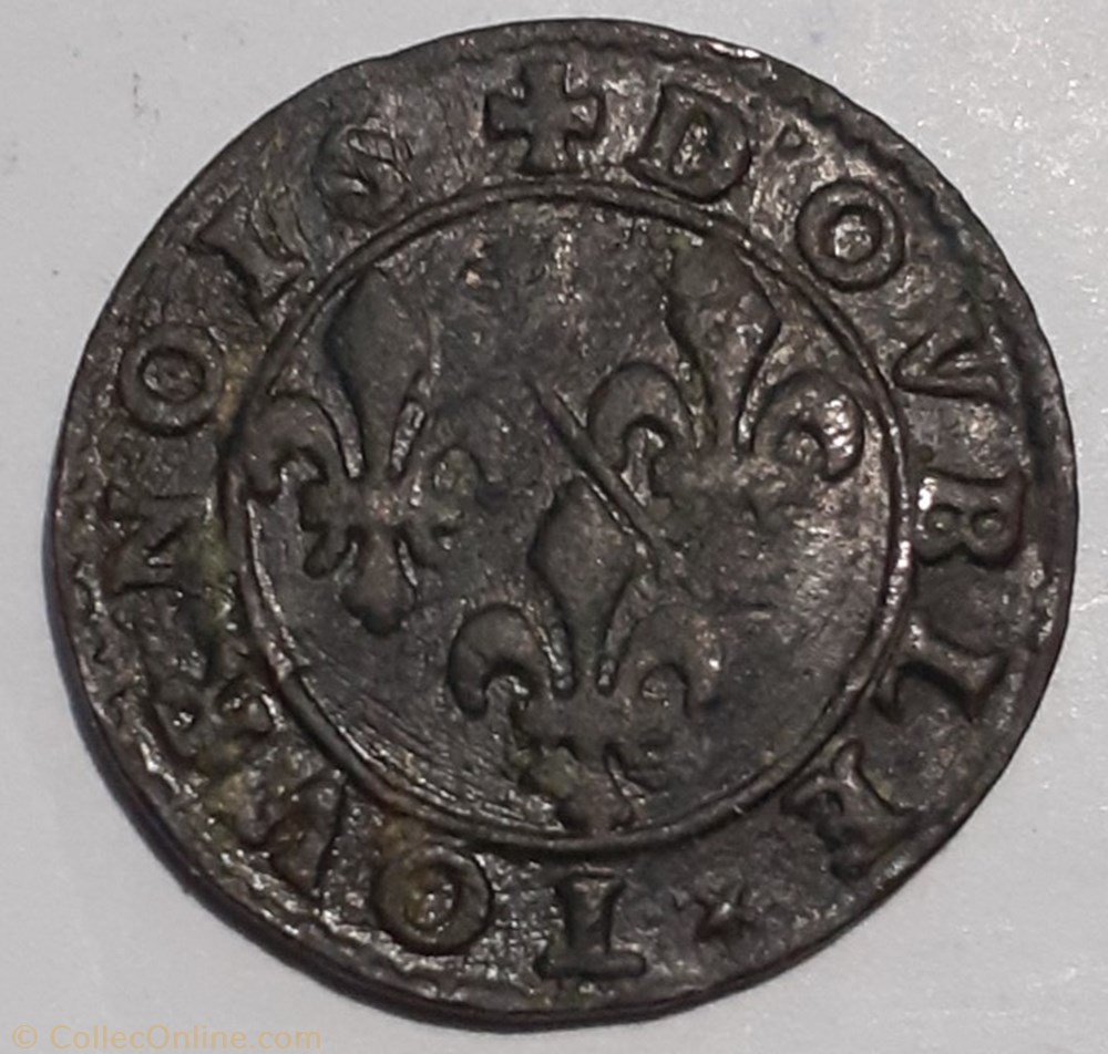 FRANÇOIS DE BOURBON CONTI TYPE 12 monnaie france feodale francois de bourbon conti type 12