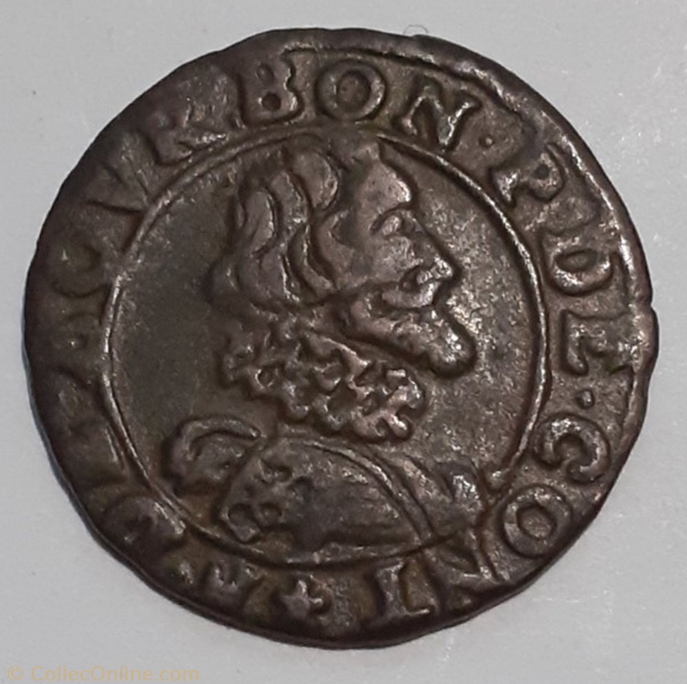 FRANÇOIS DE BOURBON CONTI TYPE 12 monnaie france feodale francois de bourbon conti type 12