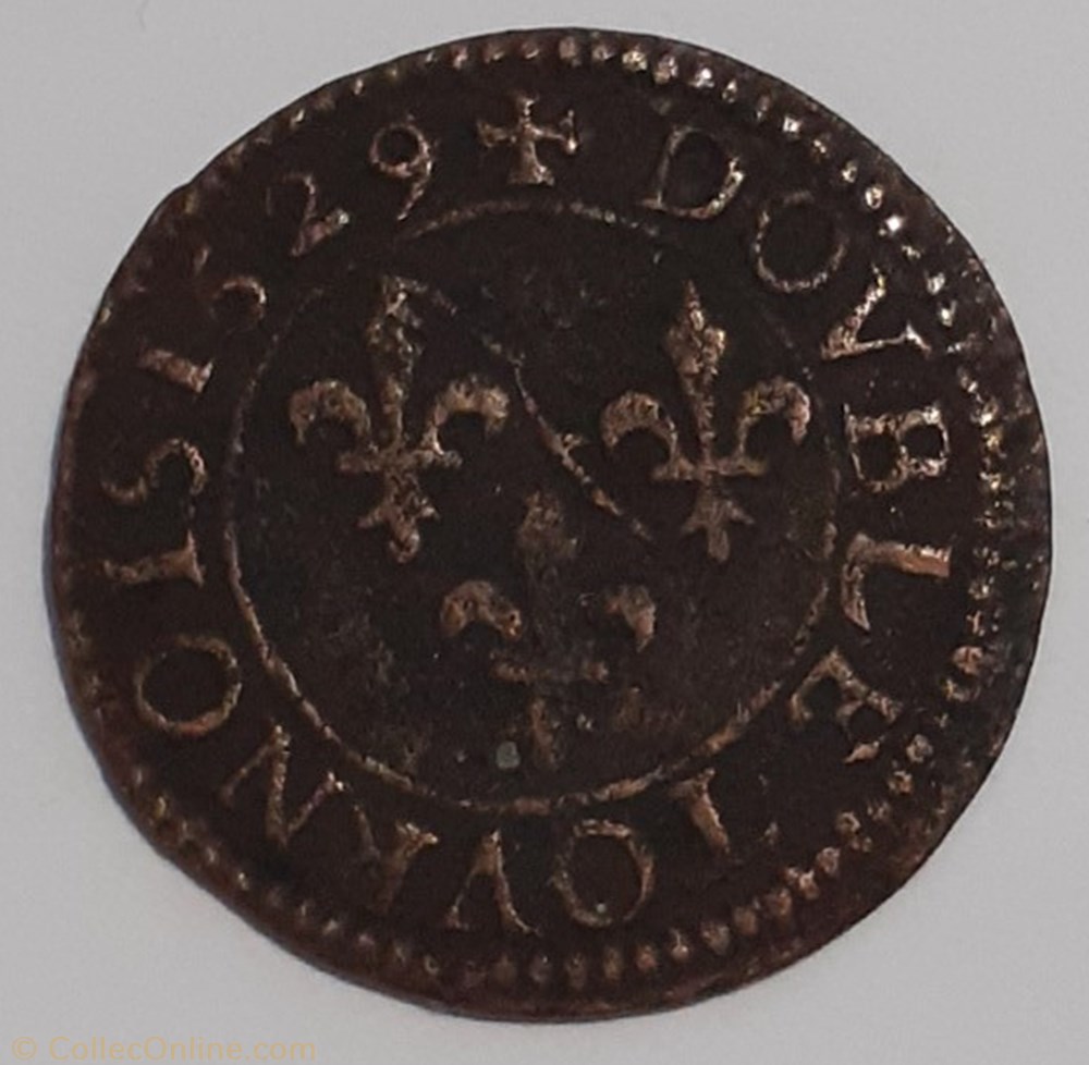 FRANÇOIS DE BOURBON CONTI monnaie france feodale francois de bourbon conti