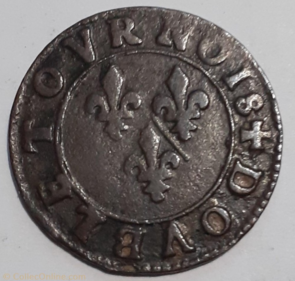 FRANÇOIS DE BOURBON CONTI TYPE 18 2 monnaie france feodale francois de bourbon conti type 18