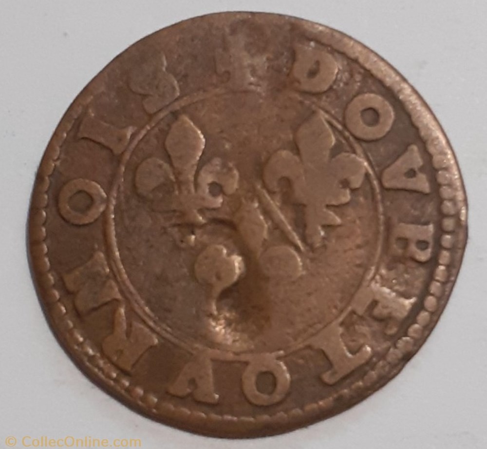 FRANÇOIS DE BOURBON CONTI TYPE 18 LES PLUS COTÉS monnaie france feodale francois de bourbon conti type 18 les plus cotes