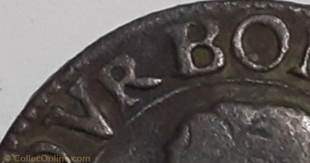 FRANÇOIS DE BOURBON CONTI TYPE 18 3 monnaie france feodale francois de bourbon conti type 18