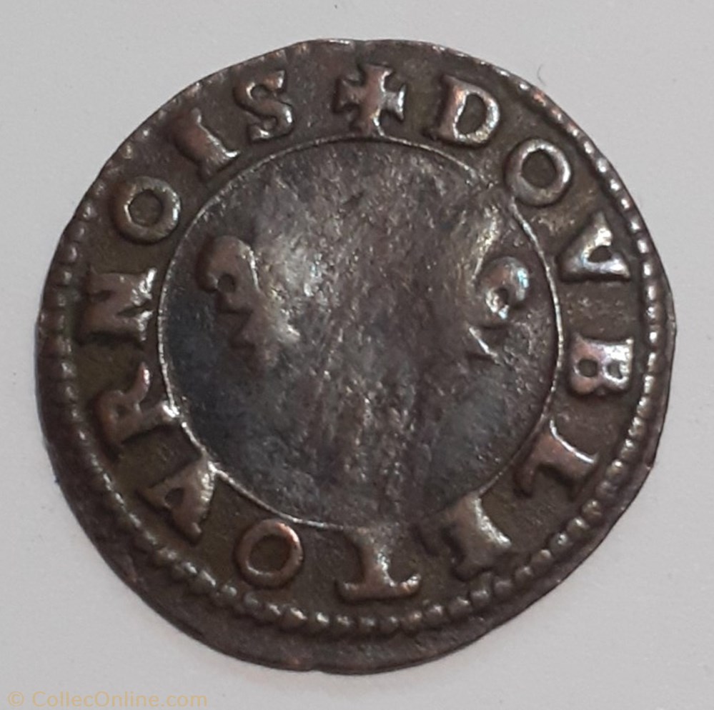 FRANÇOIS DE BOURBON CONTI TYPE 18 2 monnaie france feodale francois de bourbon conti type 18