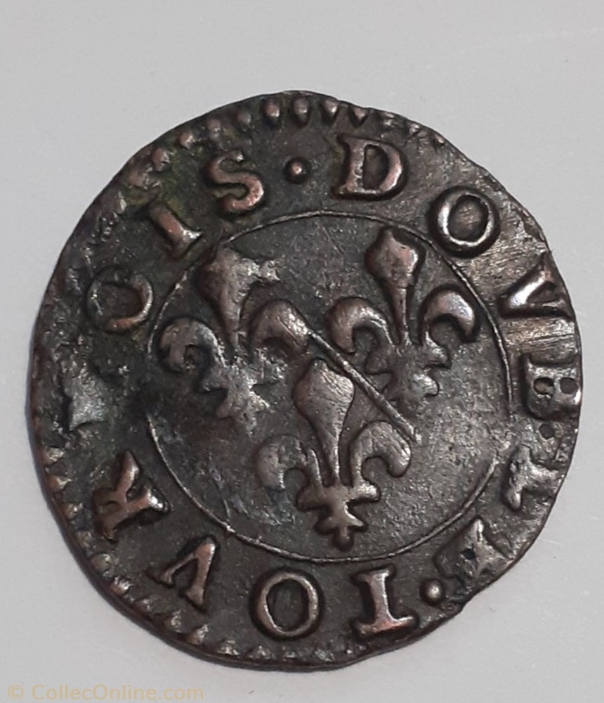 FRANÇOIS BOURBON CONTI monnaie france feodale francois bourbon conti