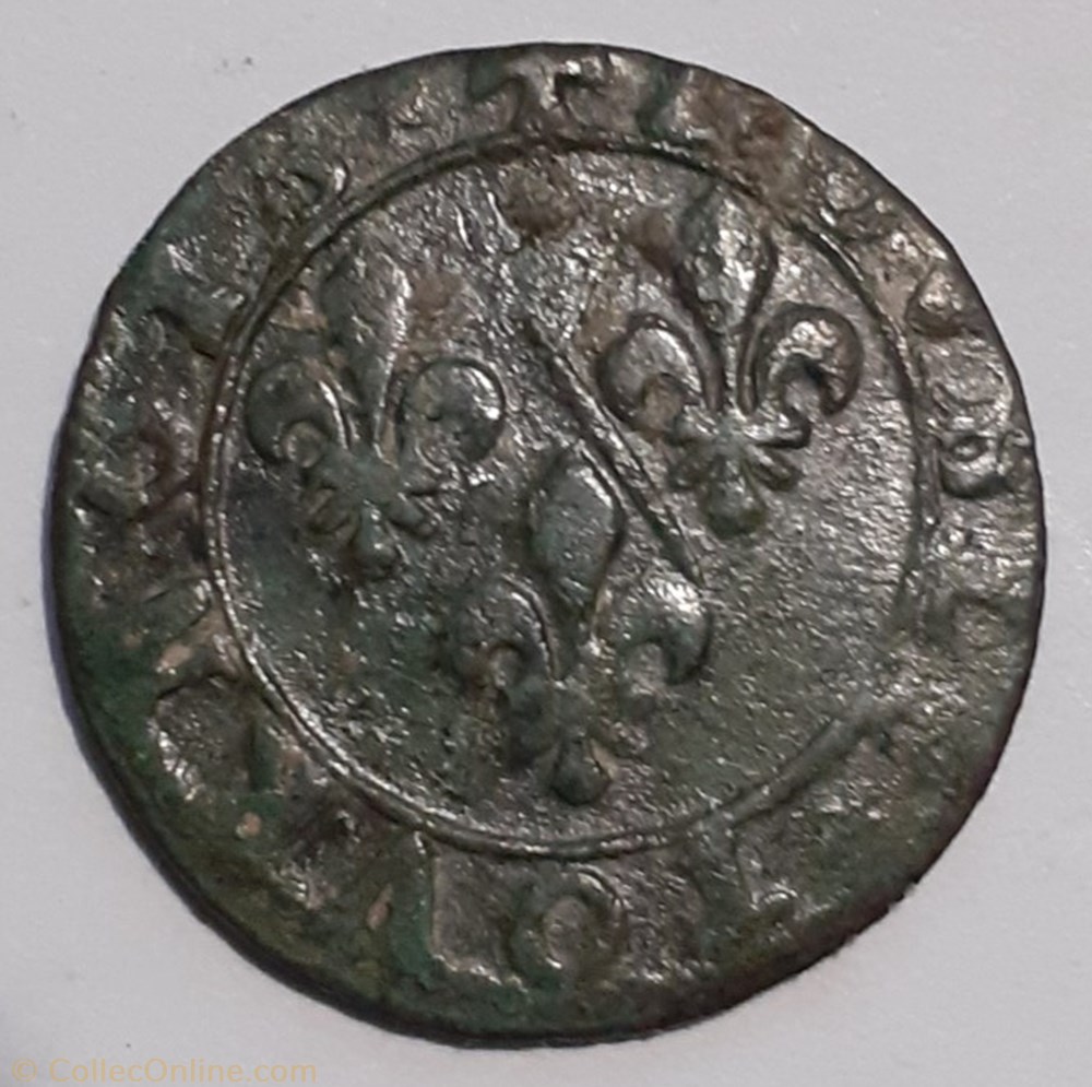 FRANÇOIS DE BOURBON CONTI TYPE 13 monnaie france feodale francois de bourbon conti type 13