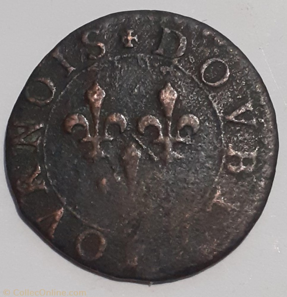 FRANÇOIS BOURBON CONTI monnaie france feodale francois bourbon conti