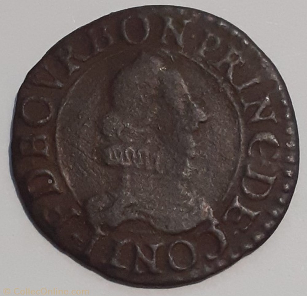FRANÇOIS DE BOURBON CONTI monnaie france feodale francois de bourbon conti