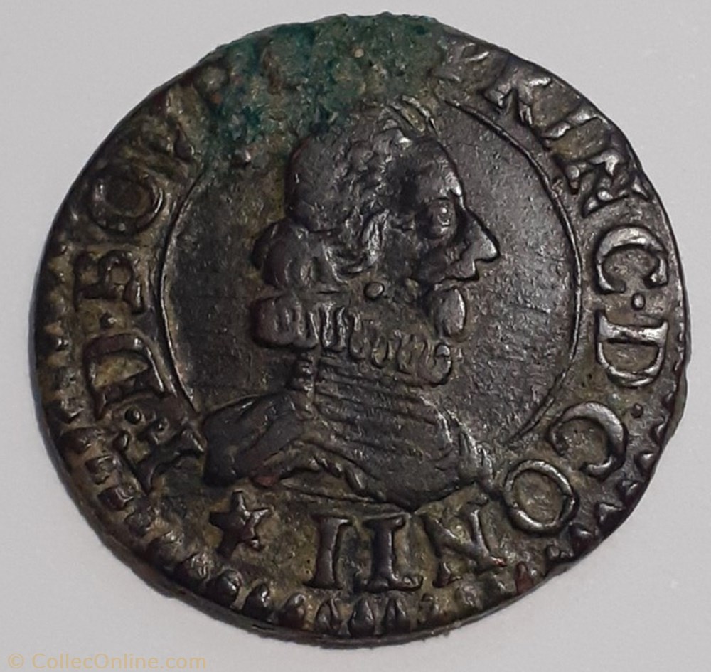 FRANÇOIS BOURBON CONTI monnaie france feodale francois bourbon conti
