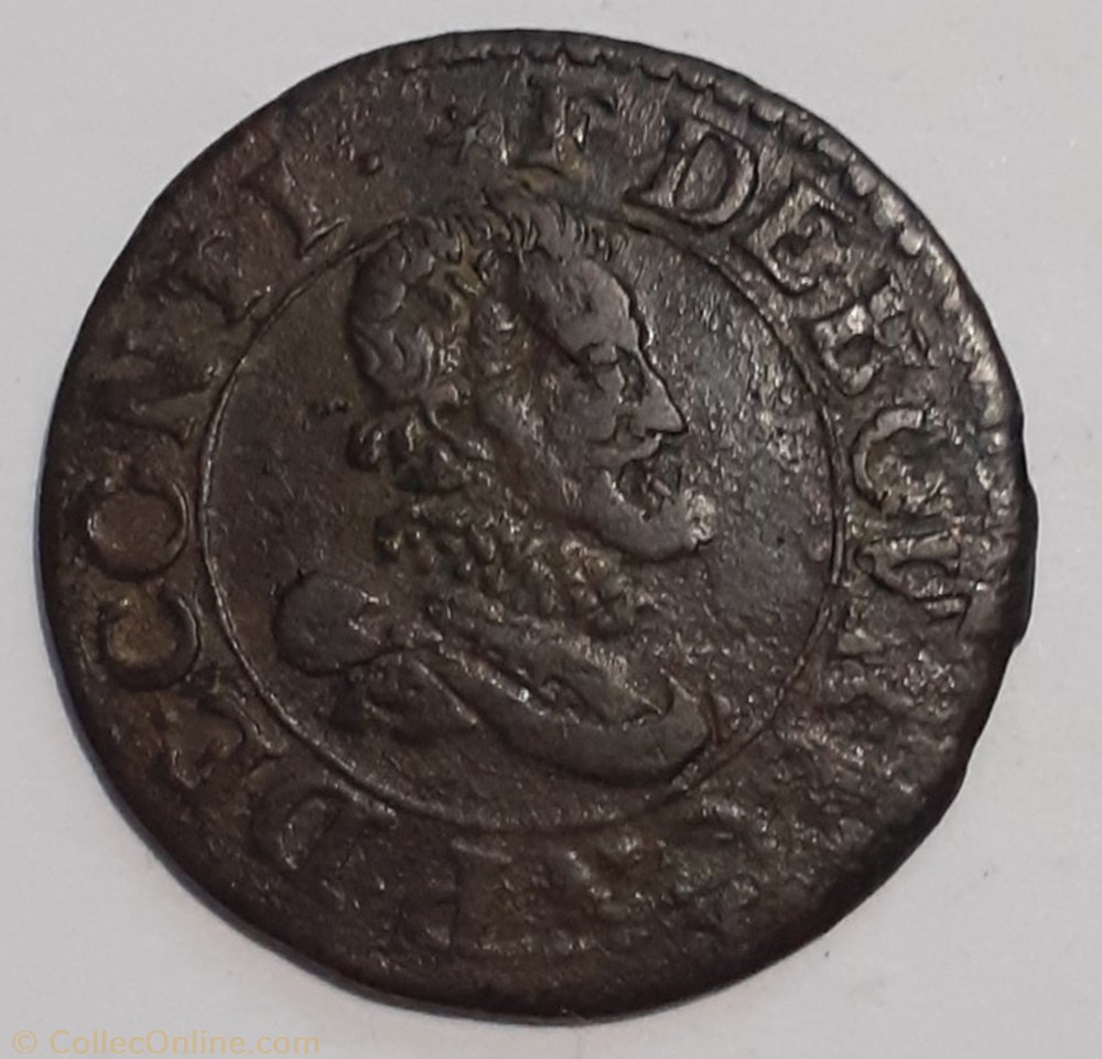 monnaie france feodale francois de bourbon conti type 7
