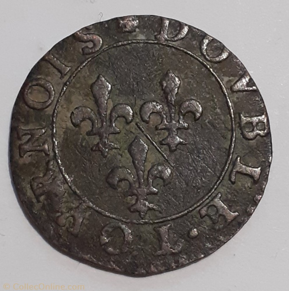 FRANÇOIS BOURBON CONTI TYPE 10 monnaie france feodale francois bourbon conti type 10
