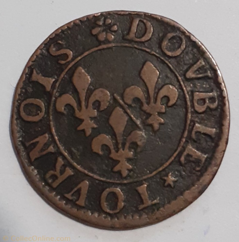 FRANÇOIS DE BOURBON CONTI TYPE 14 monnaie france feodale francois de bourbon conti type 14