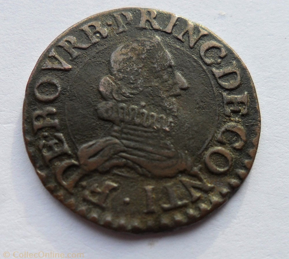 FRANÇOIS BOURBON CONTI monnaie france feodale francois bourbon conti