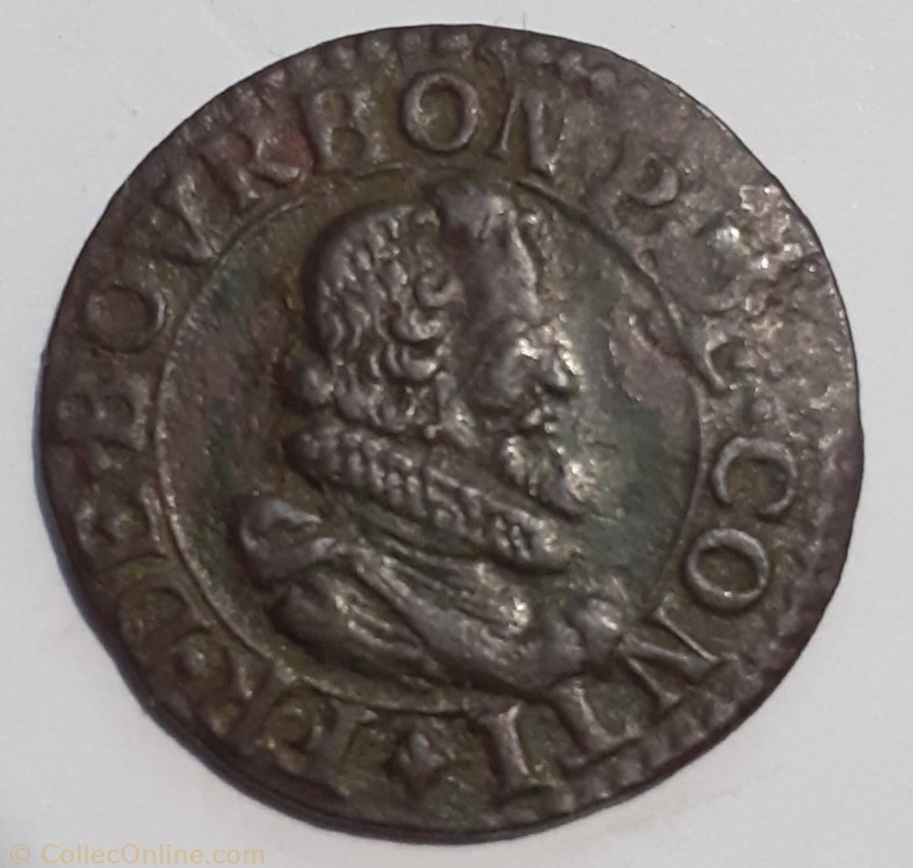 FRANÇOIS BOURBON CONTI TYPE 5 monnaie france feodale francois bourbon conti type 5
