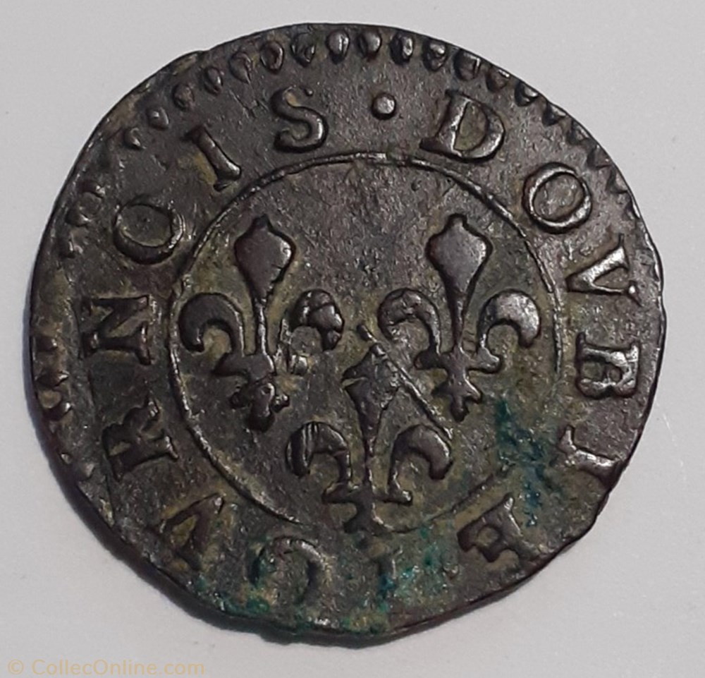 FRANÇOIS BOURBON CONTI monnaie france feodale francois bourbon conti