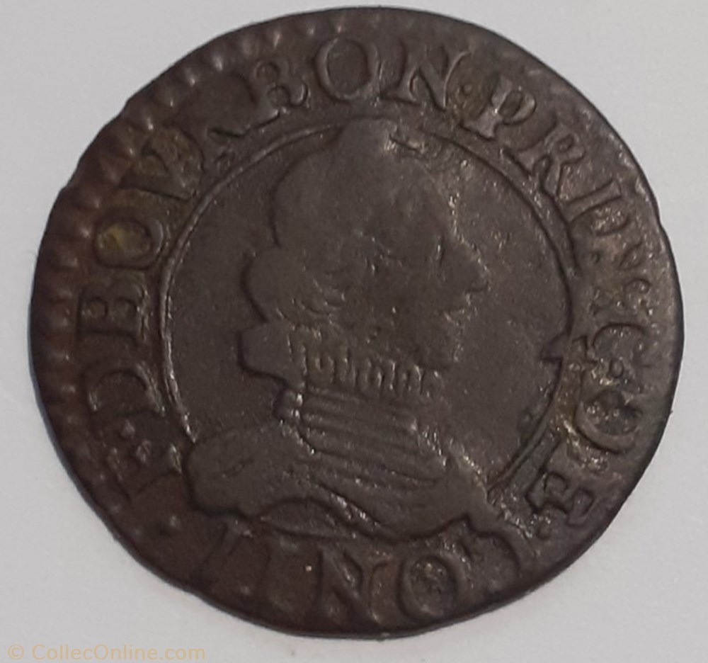 FRANÇOIS BOURBON CONTI monnaie france feodale francois bourbon conti