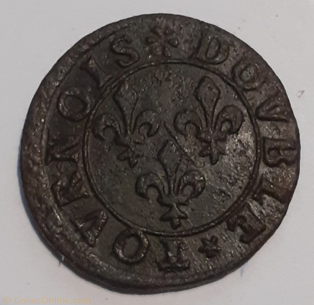 FRANÇOIS DE BOURBON CONTI TYPE 14 monnaie france feodale francois de bourbon conti type 14