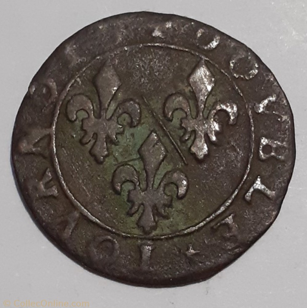 FRANÇOIS DE BOURBON CONTI TYPE 12 monnaie france feodale francois de bourbon conti type 12