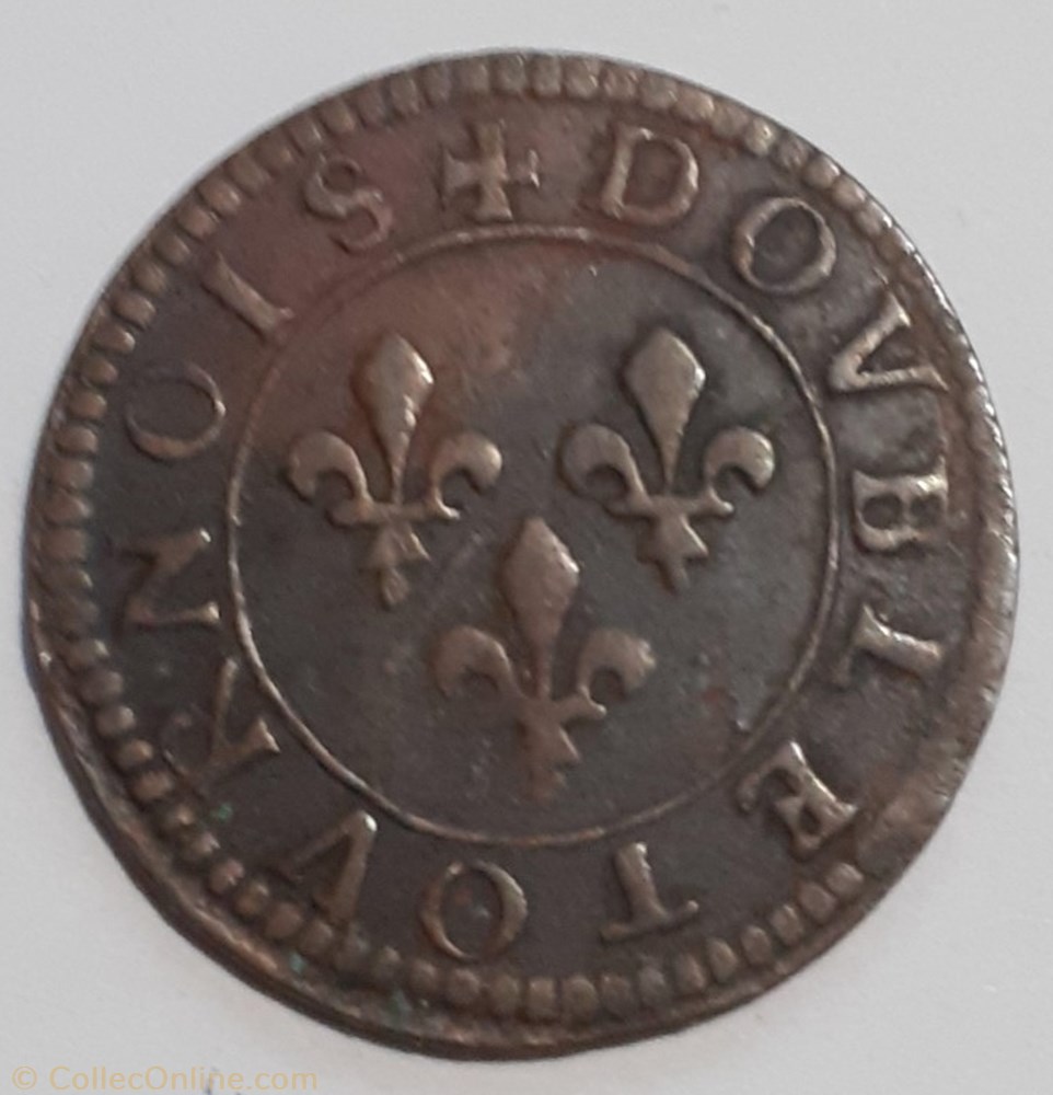 FRANÇOIS DE BOURBON CONTI TYPE 18 monnaie france feodale francois de bourbon conti type 18