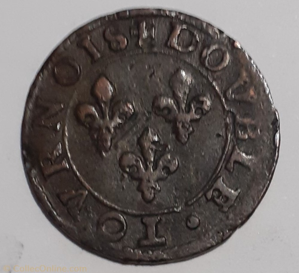 FRANÇOIS DE BOURBON CONTI TYPE 18 2 monnaie france feodale francois de bourbon conti type 18