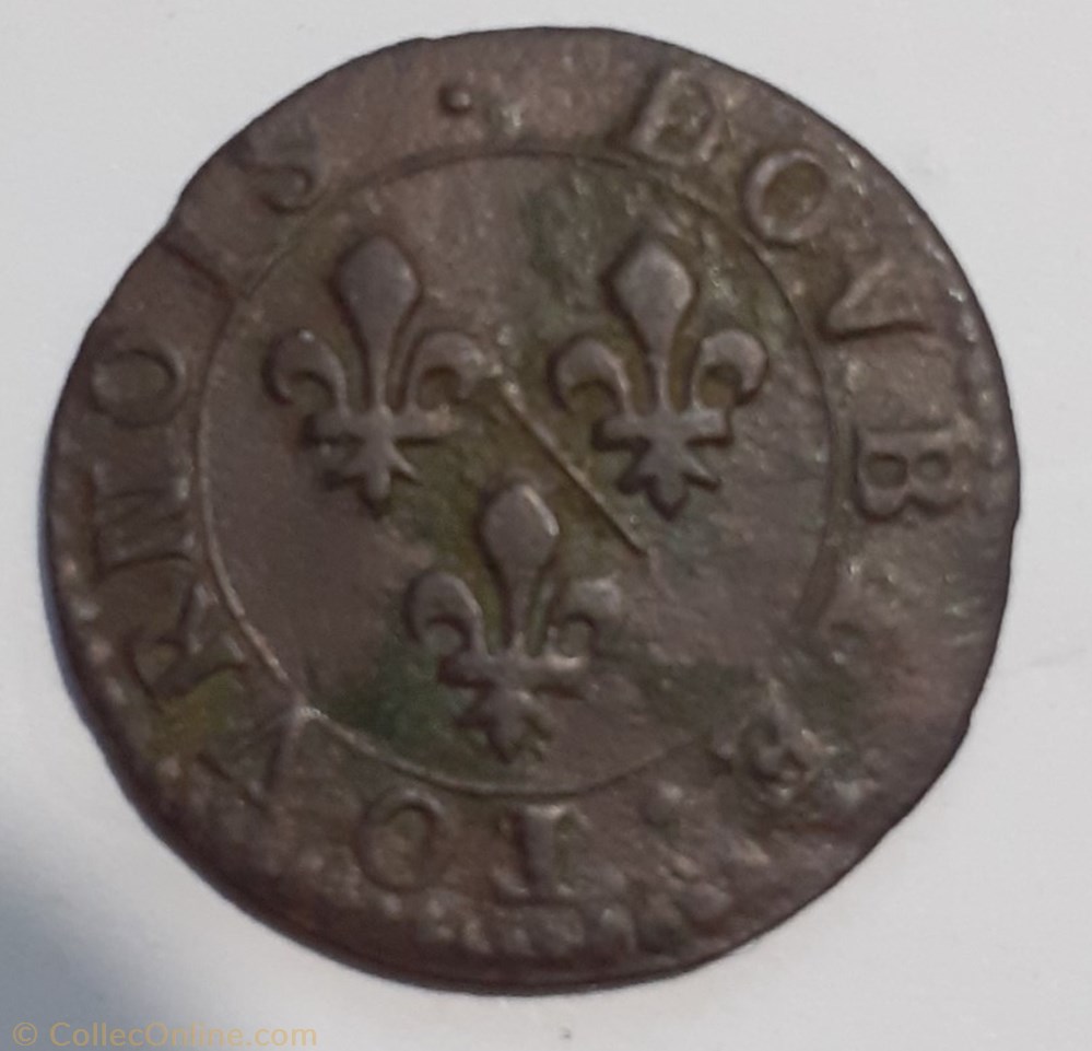 FRANÇOIS BOURBON CONTI TYPE 5 monnaie france feodale francois bourbon conti type 5