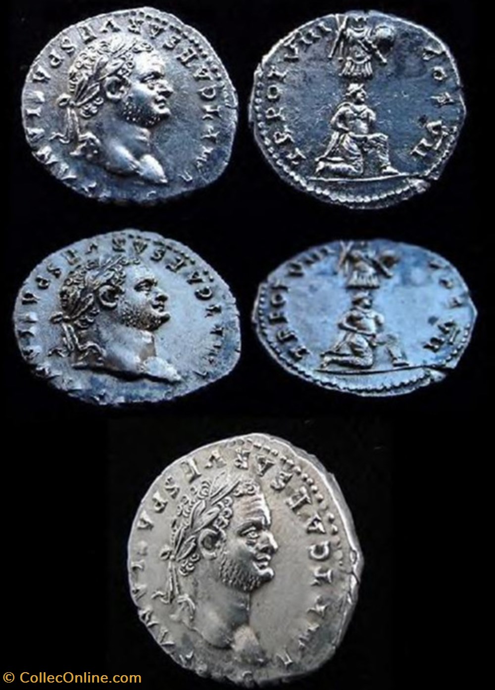 RIC 001 Titus coins ancient to romans imperial and republican ric 001 titus