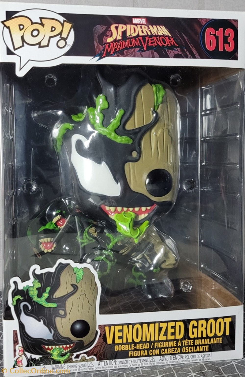 Funko POP Jumbo Venomized Groot figurines funko pop jumbo venomized groot