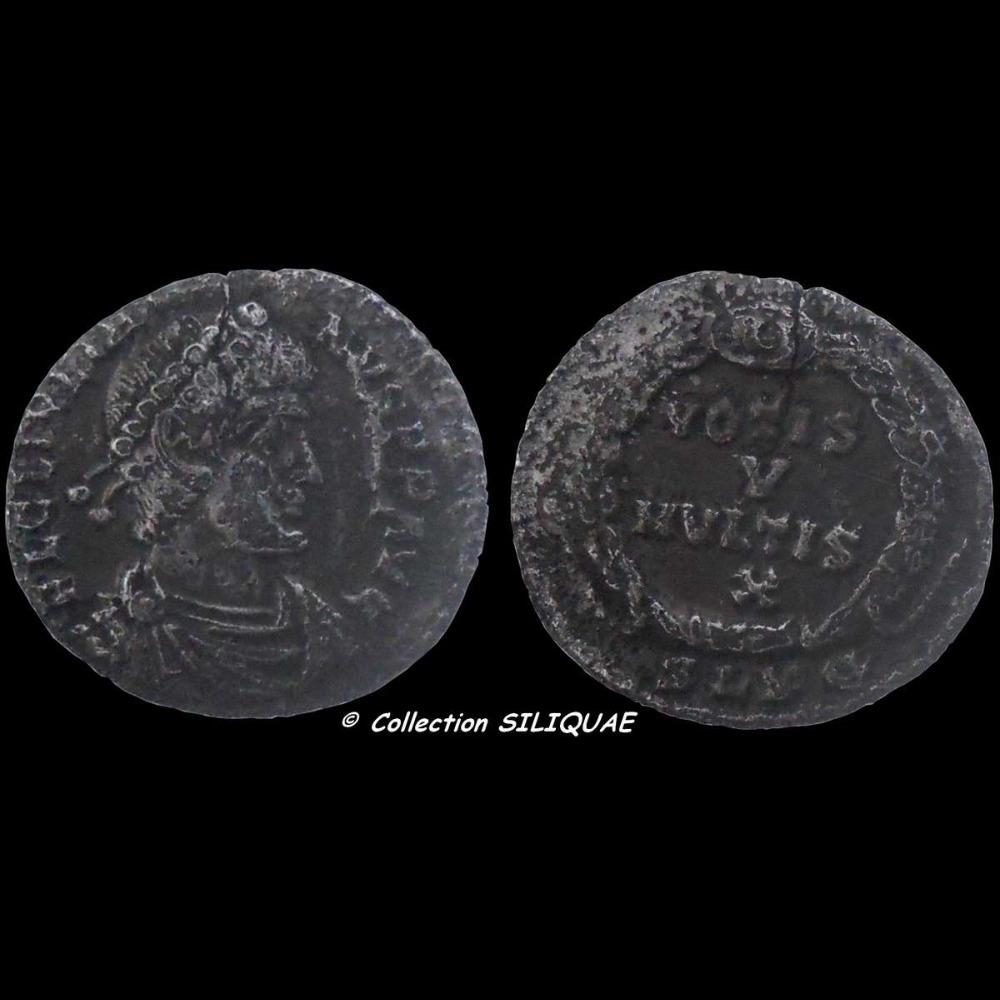 JULIEN II - LYON - RIC 227 monnaie antique romaine julien ii lyon ric 227