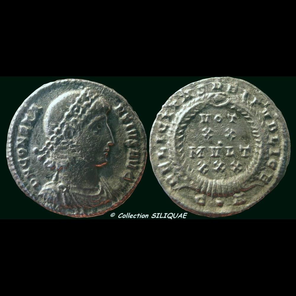 CONSTANCE II - CONSTANTINOPLE - RIC 59(01) monnaie antique romaine constance ii constantinople ric 59 01